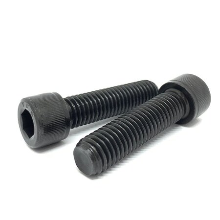 Boltsandnuts.Com 1/4"-20 Socket Head Cap Screw, Socket, Black Oxide Alloy Steel, 3/4 in Length, 50 PK 25C75SHCSABO-50